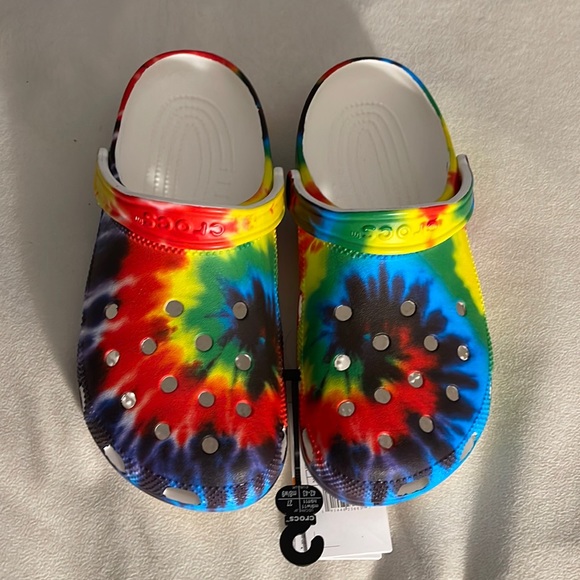 CROCS Shoes Nwt Mens Tie Dye Crocs Poshmark